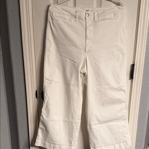 OAT New YorkWhite Wide-Leg Jeans size 12/31